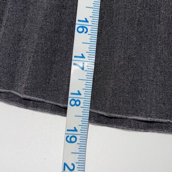 J. Crew Womens Pleated Skirt Knee Length Lined Casual Flare Gray Size 0 - Picture 8 of 8